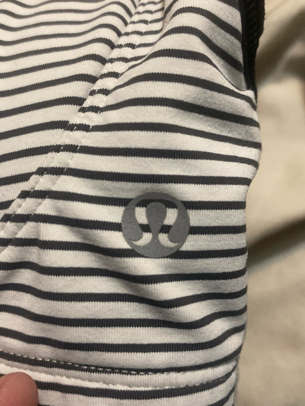 lululemon athletica Black Performance Label Tank